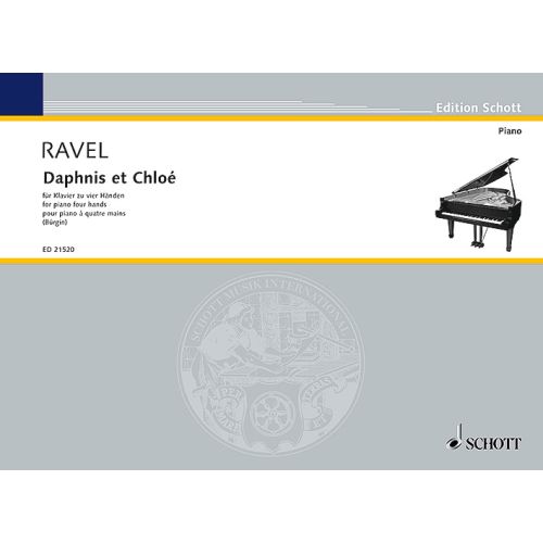 Ravel Daphnis et Chloé Suite for Piano Four Hands