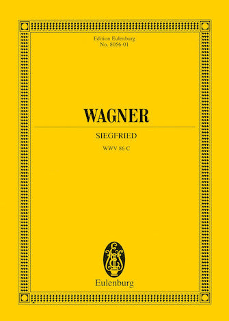 Wagner Siegfried Study Score (Hardcover)