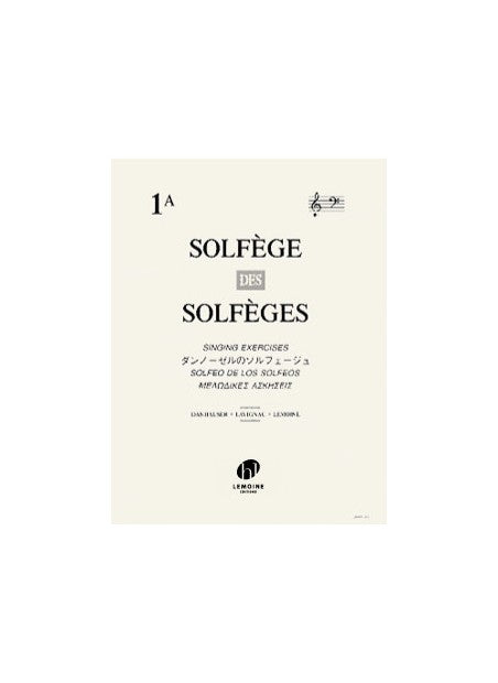 Solfège des Solfèges Vol. 1A (with accompaniment)