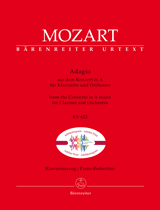 Mozart Adagio for Clarinet from Concerto in A (K. 622)