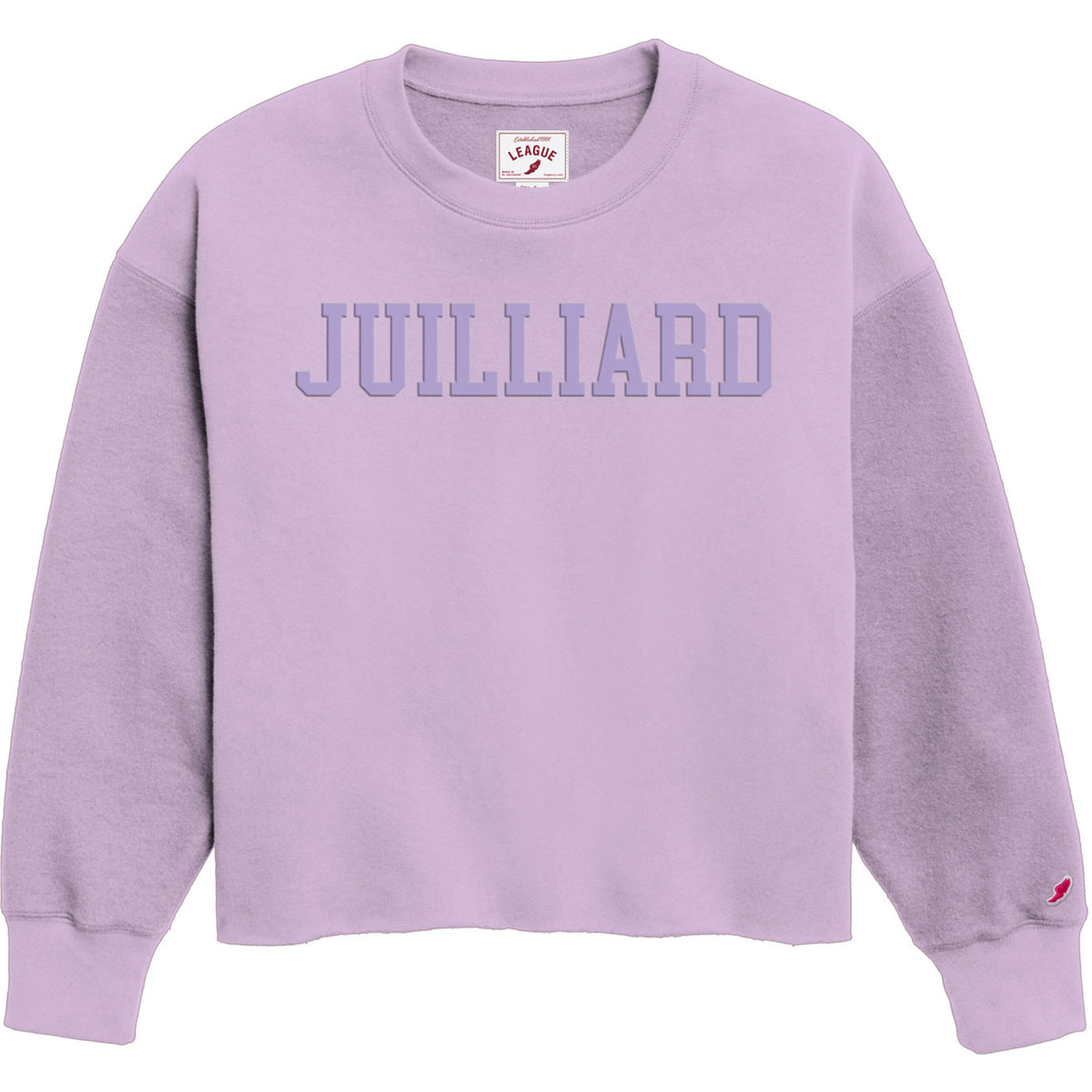 Sweatshirt: Juilliard Reverse Fleece Oversized Midi Embossed