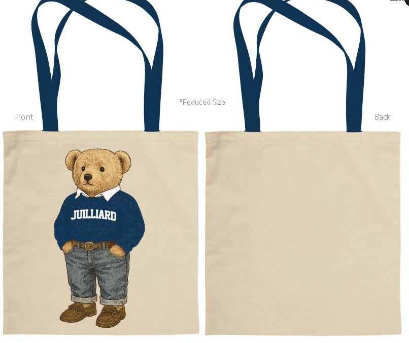 Tote Bag: Juilliard Teddy Tote