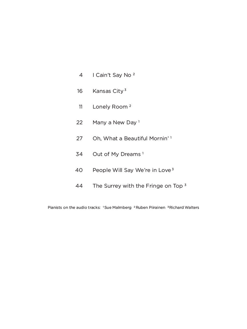 Oklahoma - Broadway Singer's Edition