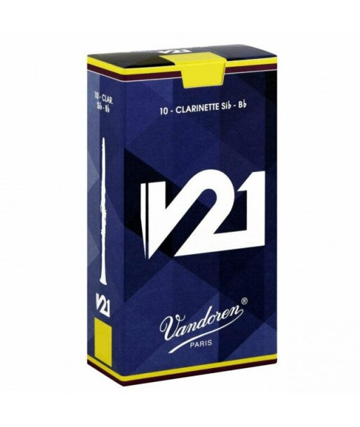 Reed: Vandoren Bb Clarinet V21 Reeds (10 pk)