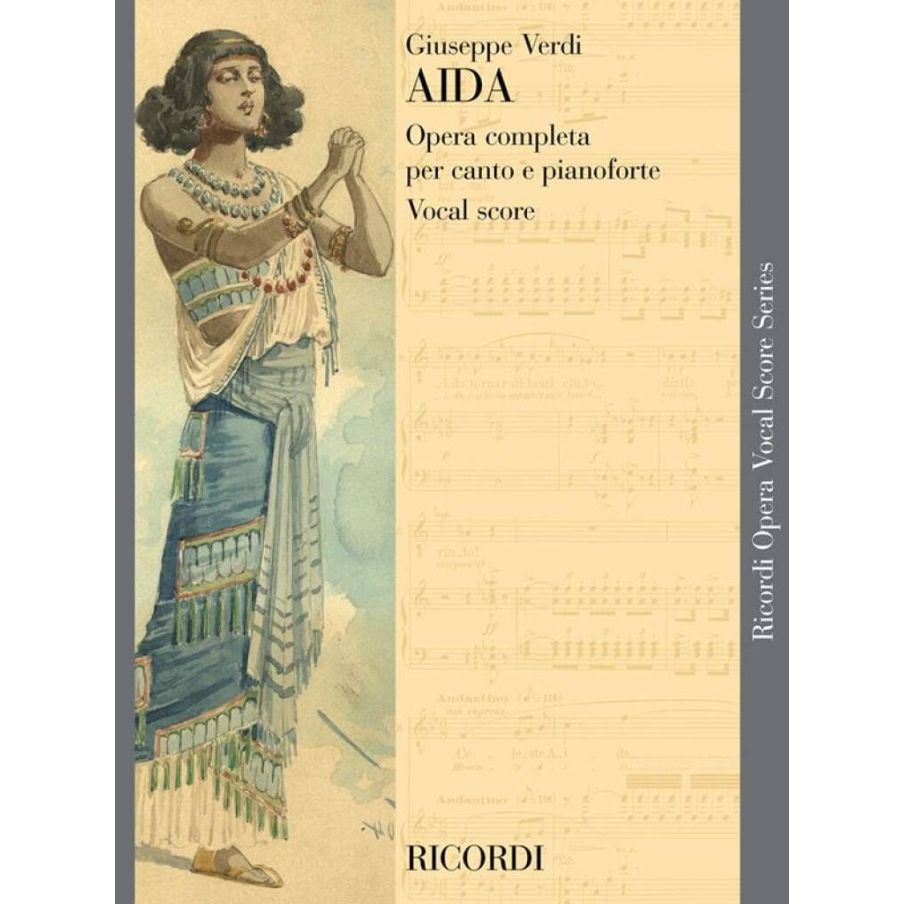 Verdi Aida Vocal Score Italian/English