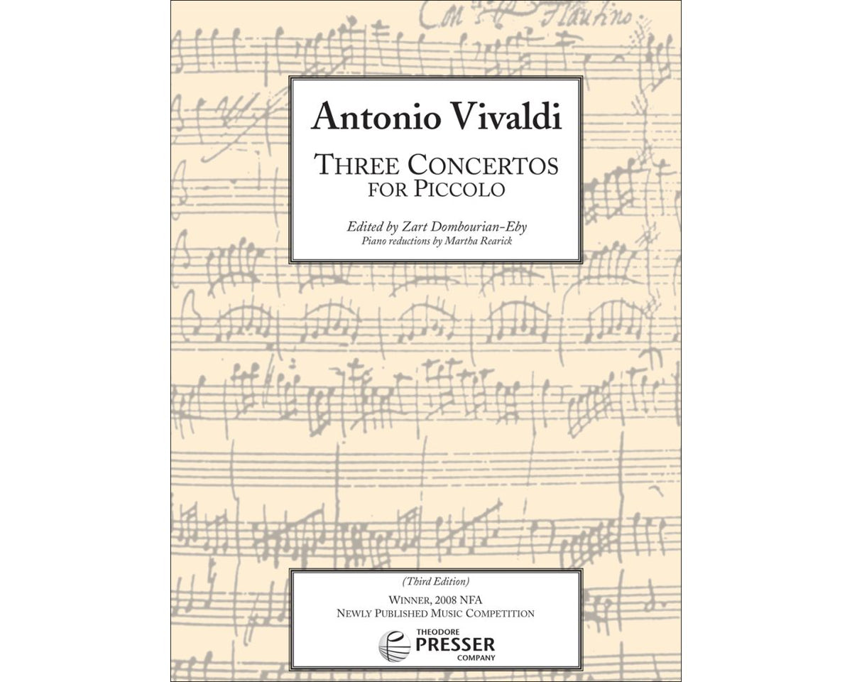 Vivaldi Three Concertos for Piccolo