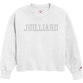 Sweatshirt: Juilliard Reverse Fleece Oversized Midi Embossed