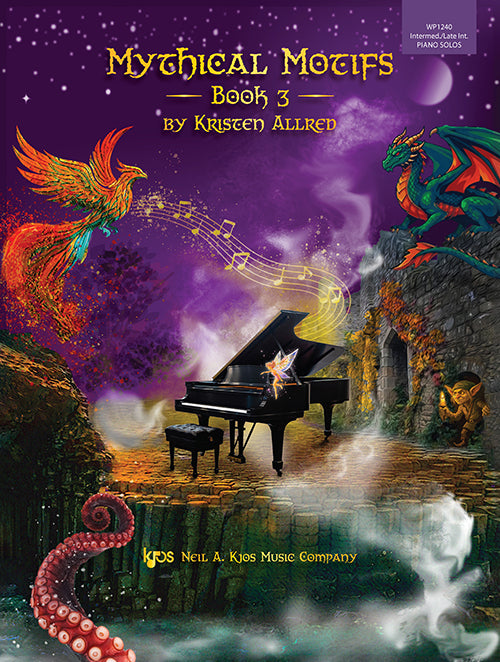 Cover of Mythical Motifs, Book 3 by Kristen Allred, Kjos WP1240
