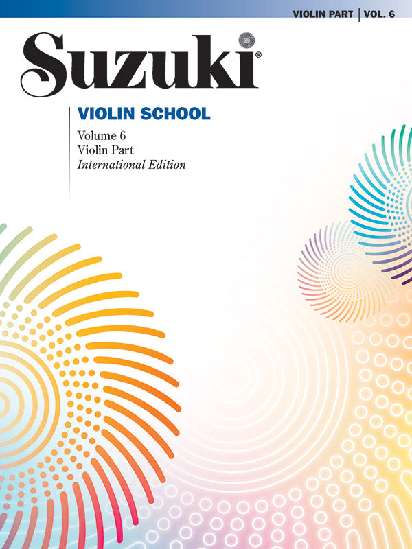 Suzuki Violin School, Volume 6 Violin Part