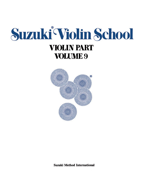 Suzuki Violin School, Volume 9 Violin Part