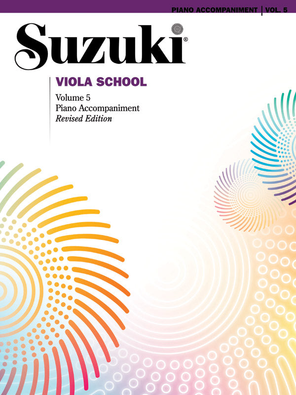 Suzuki Viola School, Volume 5 Piano Accompaniment