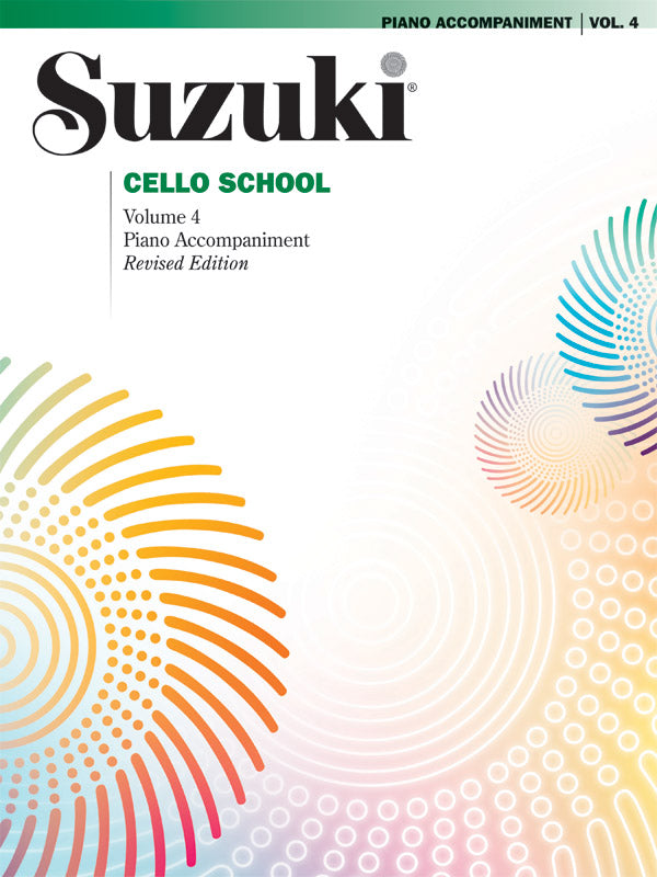 Suzuki Cello School, Volume 4 Piano Accompaniment