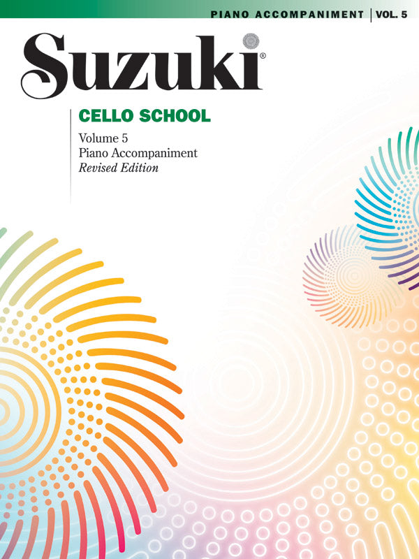 Suzuki Cello School, Volume 5 Piano Accompaniment