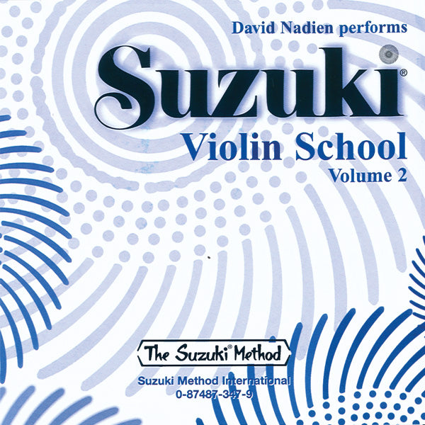 Suzuki Violin School, Volume 2 (CD only - Nadien)