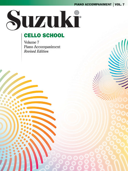 Suzuki Cello School, Volume 7 Piano Accompaniment