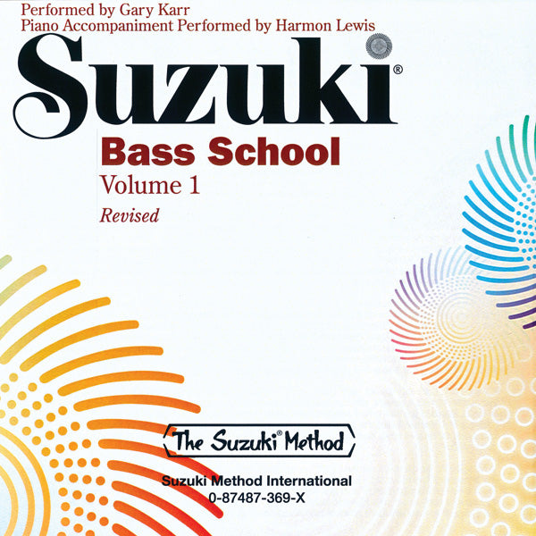 Suzuki Bass School, Volume 1 CD