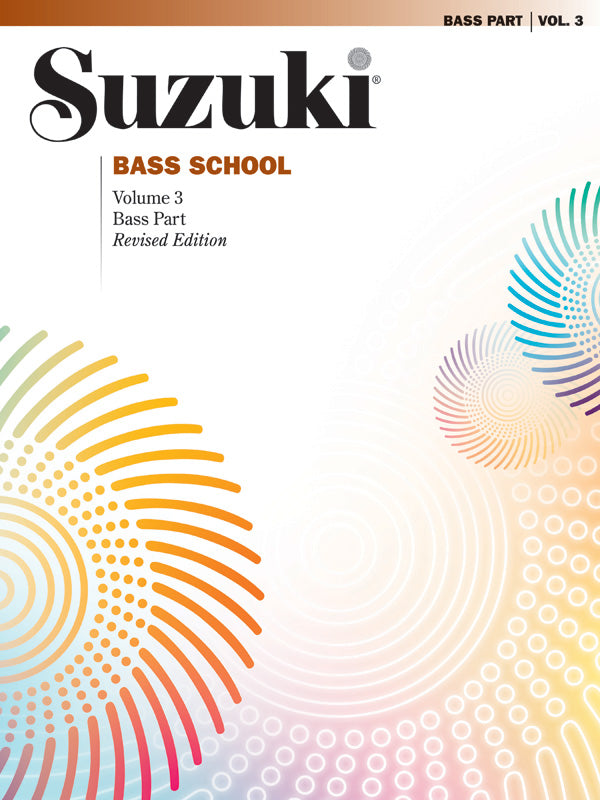 Suzuki Bass School, Volume 3 Bass Part