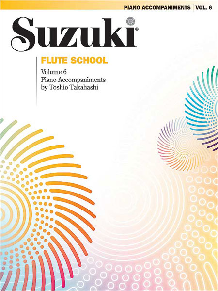 Suzuki Flute School Piano Acc., Volume 6 (Revised)