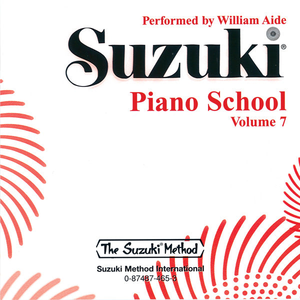 Suzuki Piano School Volume 7 CD