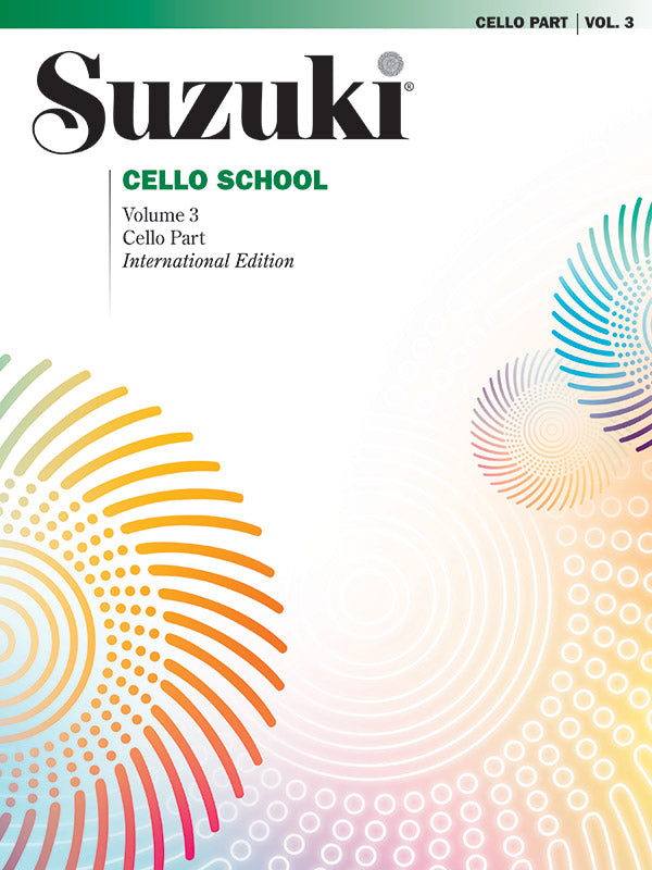 Suzuki Cello School, Volume 3 Cello Part