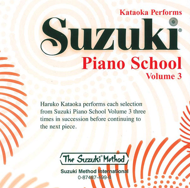 Suzuki Piano School New International Edition CD, Volume 3
