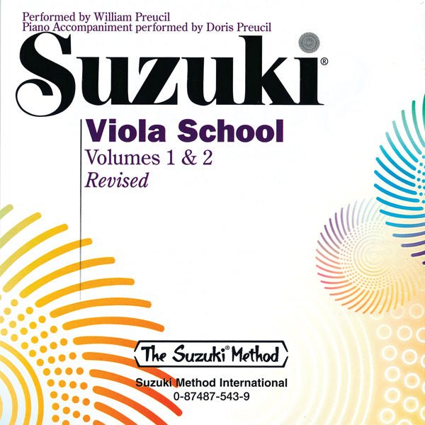 Suzuki Viola School, Volumes 1 & 2 CD