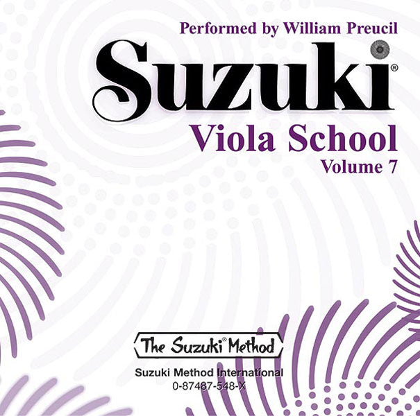 Clearance: Suzuki Viola School, Volume 7 CD