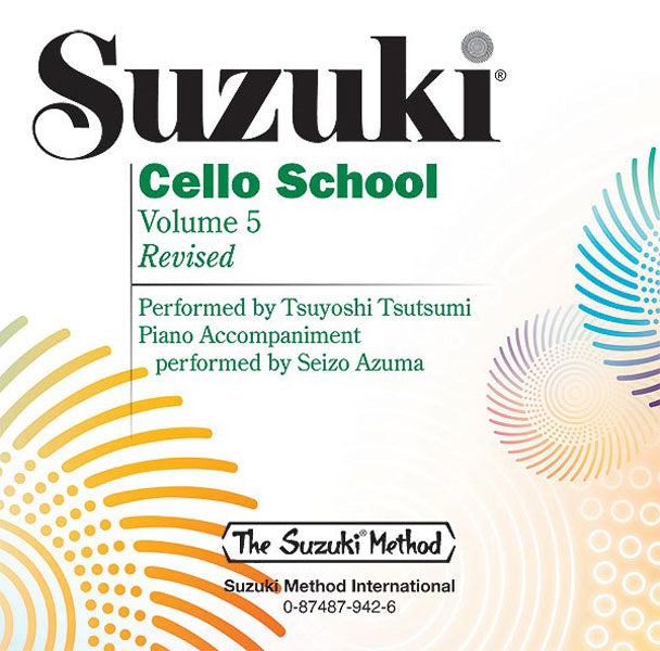 Clearance: Suzuki Cello School, Volume 5 CD