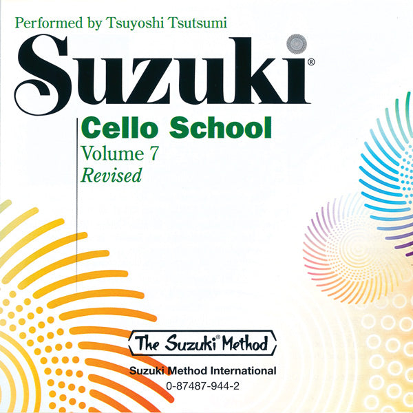 Suzuki Cello School, Volume 7 CD