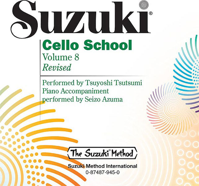 Suzuki Cello School, Volume 8 (CD only)