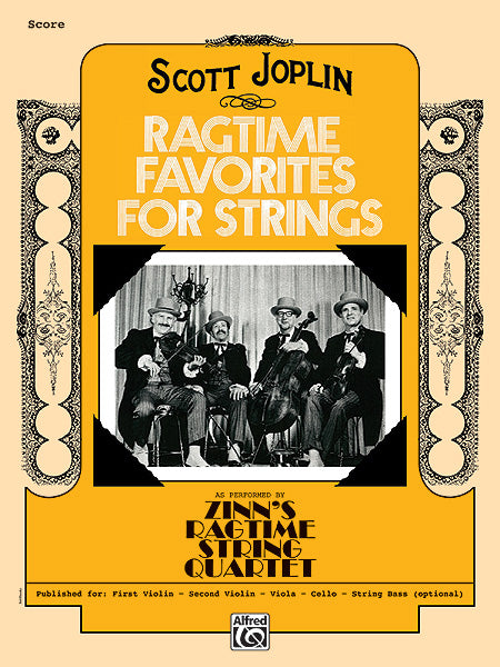 Joplin Ragtime Favorites for Strings - Score