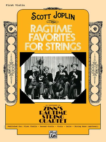 Joplin Ragtime Favorites for Strings - 1st Violin Book