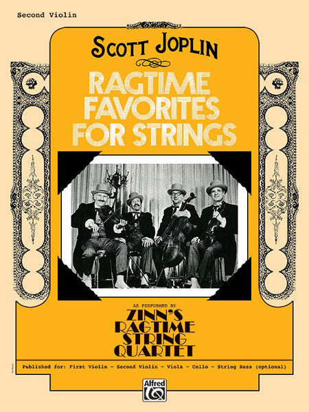 Joplin Ragtime Favorites for Strings - 2nd Violin Book