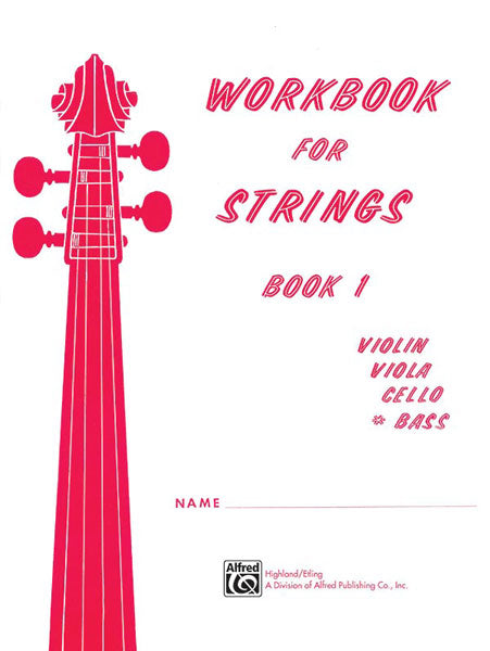 Workbook for Strings, Book 1 (Bass)