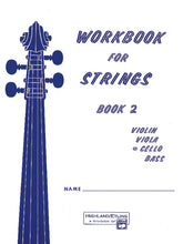 Cello Workbook for Strings, Book 2