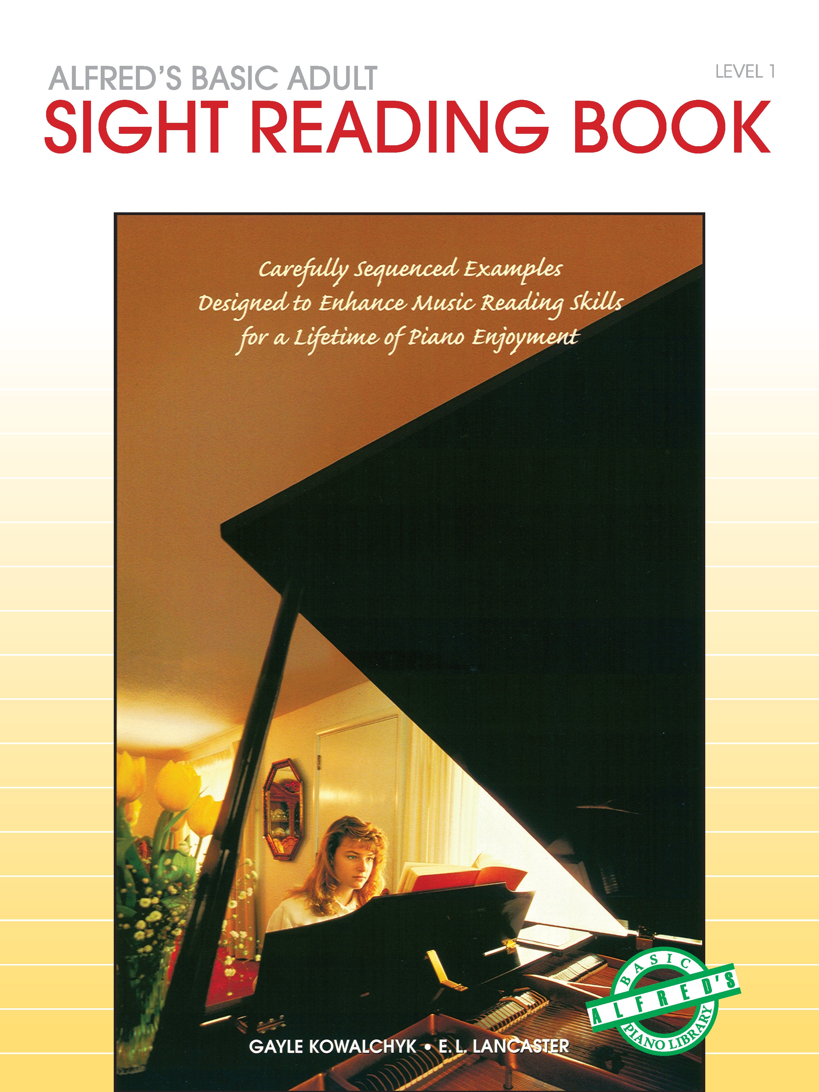 Clearance: Alfred's Basic Adult Piano Course: Sight Reading Book 1
