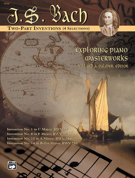 Exploring Piano Masterworks: 2-Part Inventions (4 Selections)