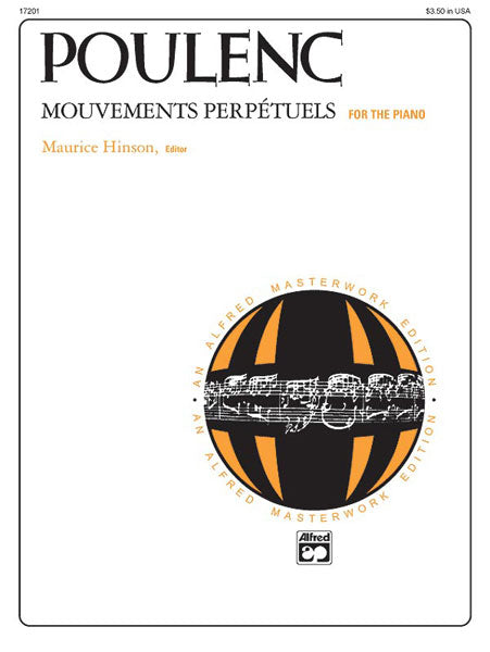 Poulenc: Mouvements perpetuels for piano