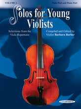 Solos for Young Violists Viola Part and Piano Acc., Volume 1