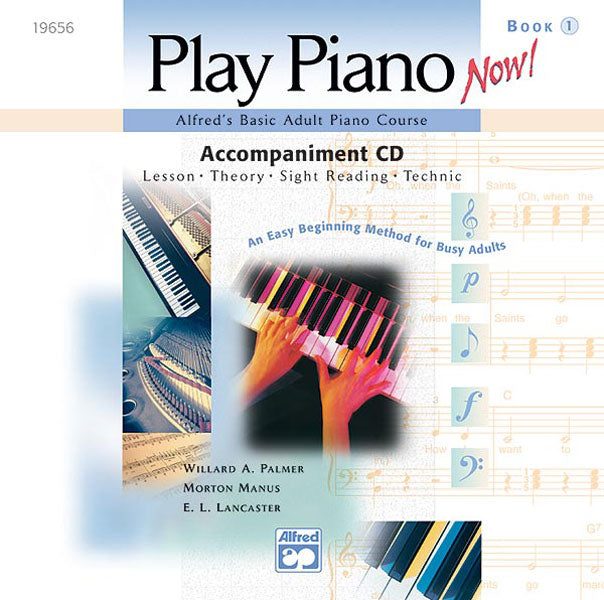 Alfred's Basic Adult Piano Course: Play Piano Now! CD for Level 1