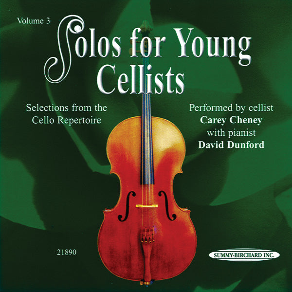 Solos for Young Cellists CD, Volume 3