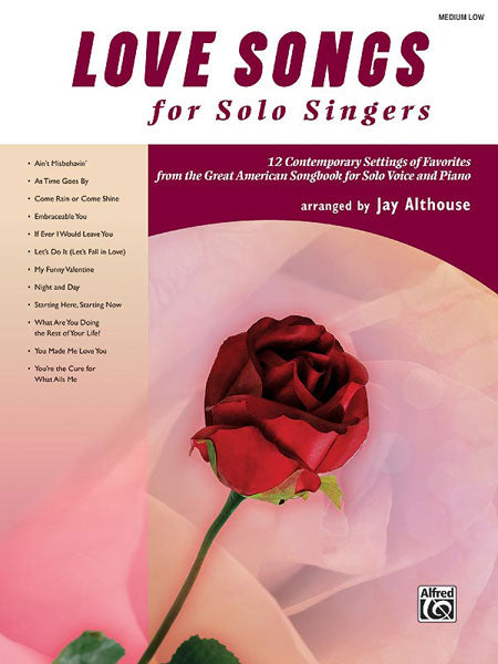 Love Songs for Solo Singers - Medium Low