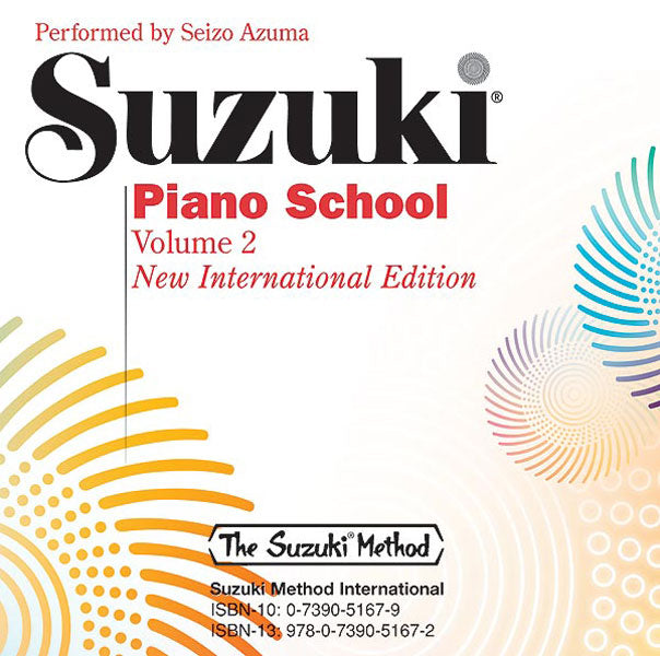 Suzuki Piano School New International Edition CD, Volume 2