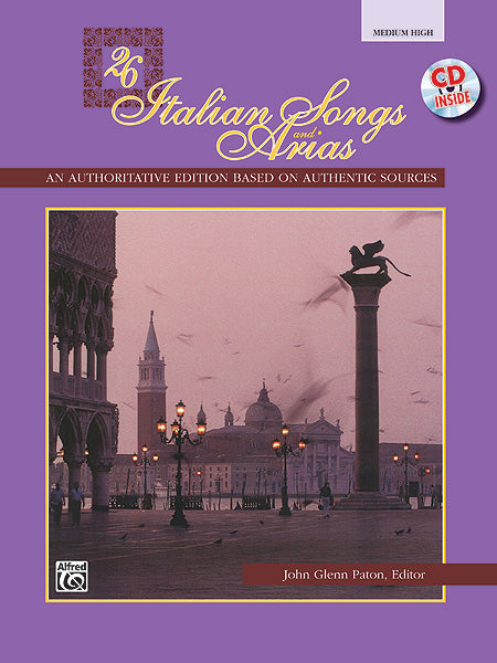 26 Italian Songs and Arias with CD