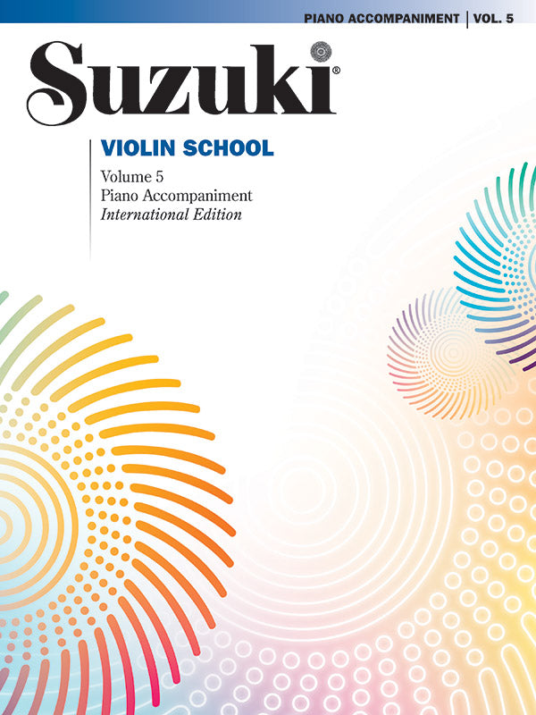 Suzuki Violin School, Volume 5 Piano Accompaniment