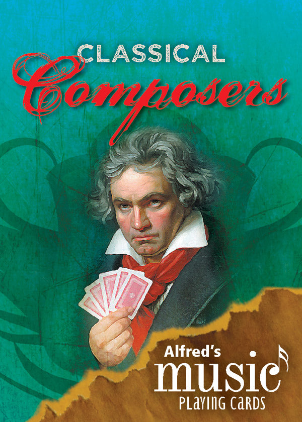 Alfred's Music Playing Cards: Classical Composers (1 Pack)