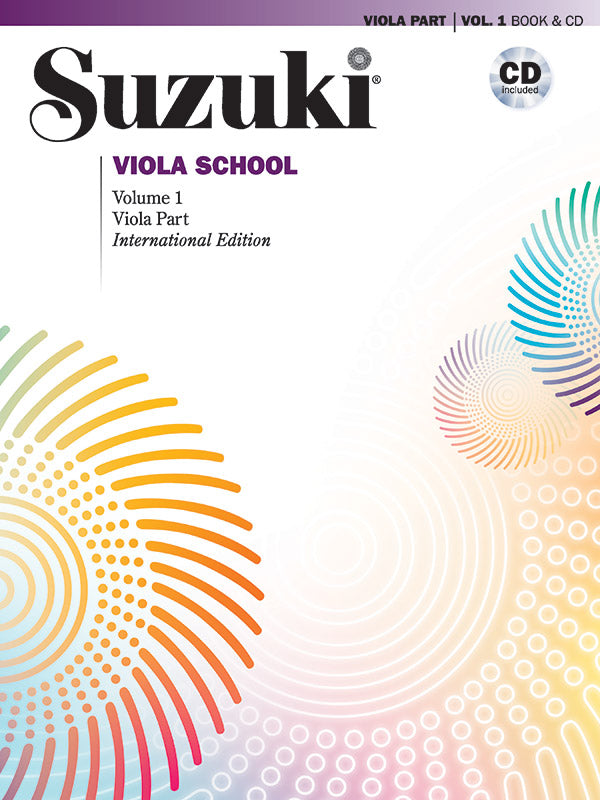 Suzuki Viola School, Volume 1 Viola Part With CD