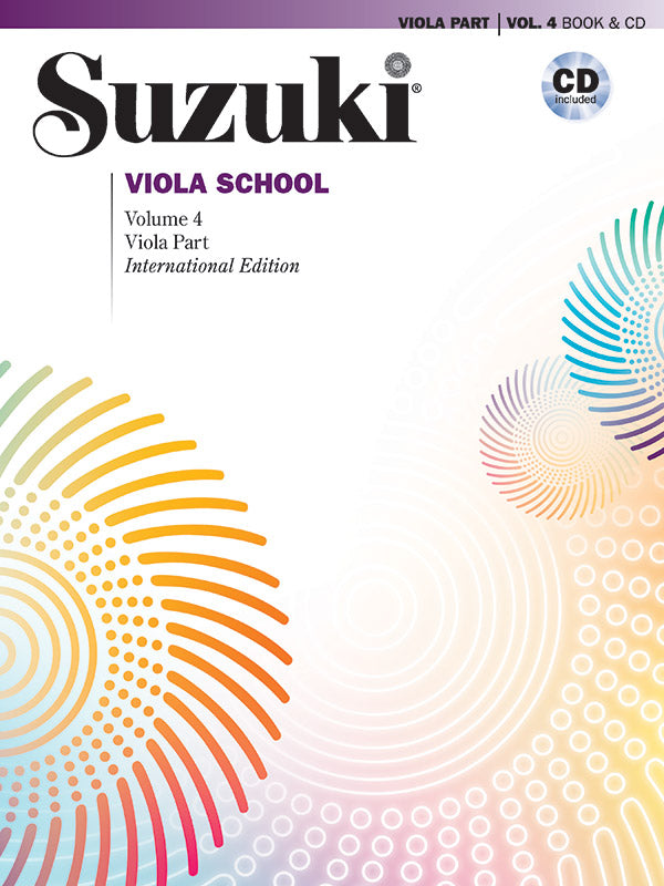 Suzuki Viola School, Volume 4 Viola Part