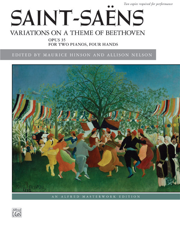 Saint-Sa�ns: Variations on a Theme of Beethoven, Opus 35