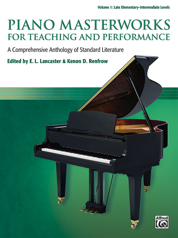 Piano Masterworks for Teaching and Performance, Volume 1